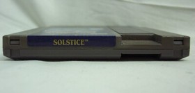 Vintage SOLSTICE The Quest for the Staff NES Nintendo GAME Cart Cartridge 1990
