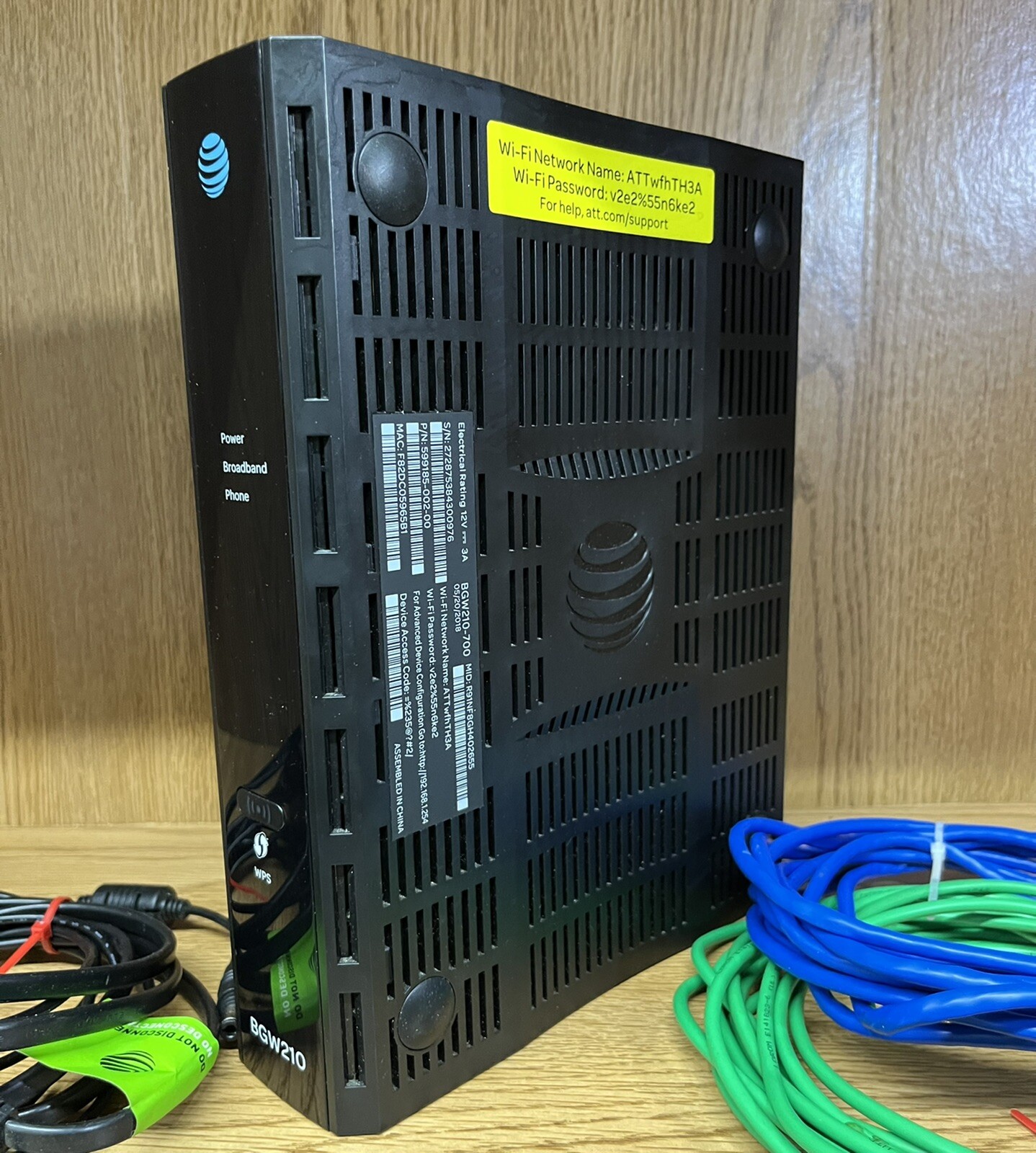 At t ethernet bgw210 at t fiber router bgw210 wireless 47 off
