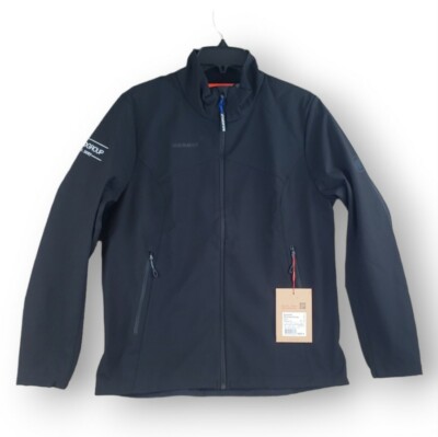 Mammut Women's Corporate Soft Shell Jacket Build Group Embordered Black M