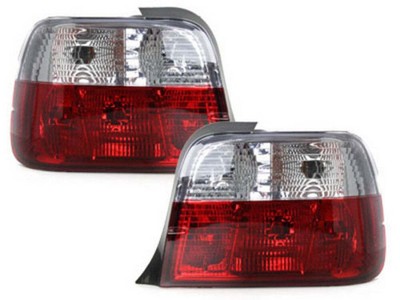 Stopuri Pentru for BMW Seria 3 E36 90-99 Compact Roșu Alb Tuning De LTBM01EL XIN