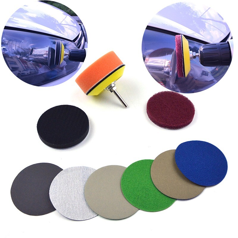 Sandpaper kit Car repair Automotive Polishing Headlight Connecting rod