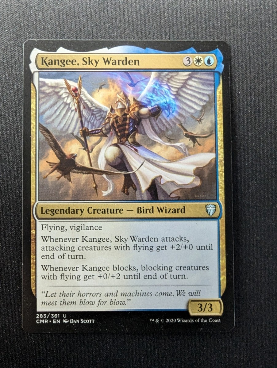 KANGEE, SKY WARDEN #283 MTG Commander Legends KANGEE, SKY WARDEN #283 MTG Commander Legends