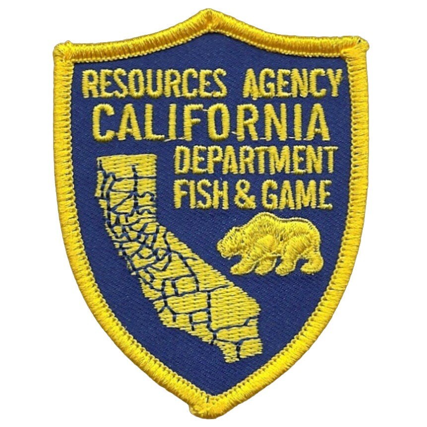 California Patch – California Souvenir – Fish and Game Department ...