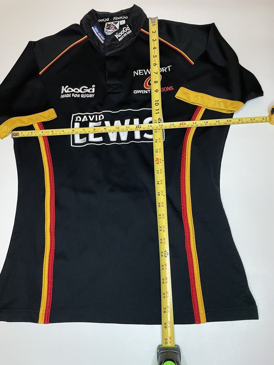 Vtg Y2K Kooga Made For Rugby Mens Jersey L Newport Gwent