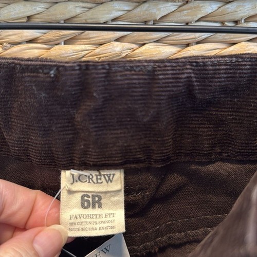 NWT J. Crew Mid-Rise Corduroy Bootcut Woven Trouser Pant, 6 - Picture 9 of 9