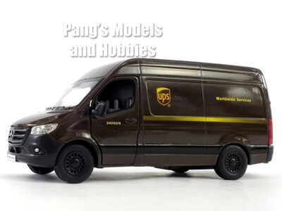 inch Mercedes Benz Sprinter Delivery Van UPS 1/48 Scale