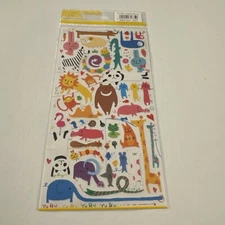 New Mind Wave Animals Yuru Sticker Sheet PD6