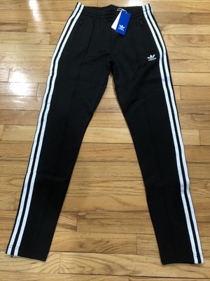 New Adidas Women SST Track Pants FM3323 Black White Size XS | eBay