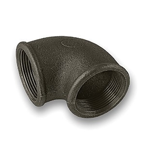 Barrel Nipple Black Malleable Iron Pipe Fitting BSP 1/2" & 3/4" - Picture 3 of 8
