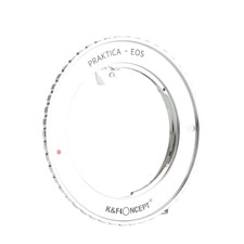 K F Concept Manual Lens Adapter for Praktica PB Mount Lens to Canon EOS Cameras
