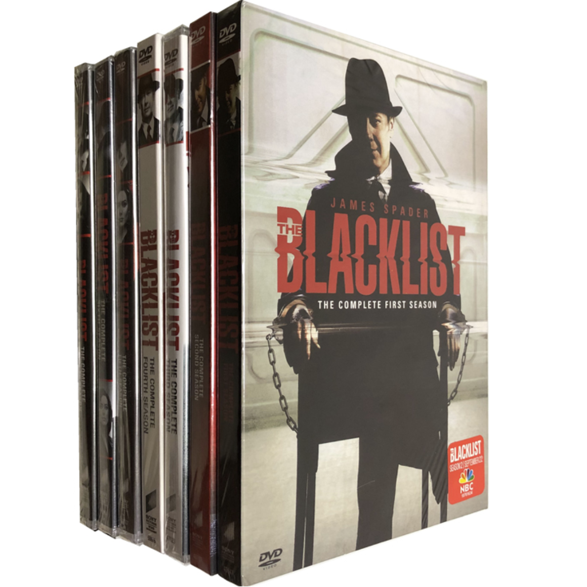The Blacklist The Complete Series 1-8 Seasons 1,2,3,4,5,6,7,8 (DVD