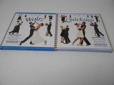 2 Paul Bottomer Books How To Quickstep Waltz Dance Crazy