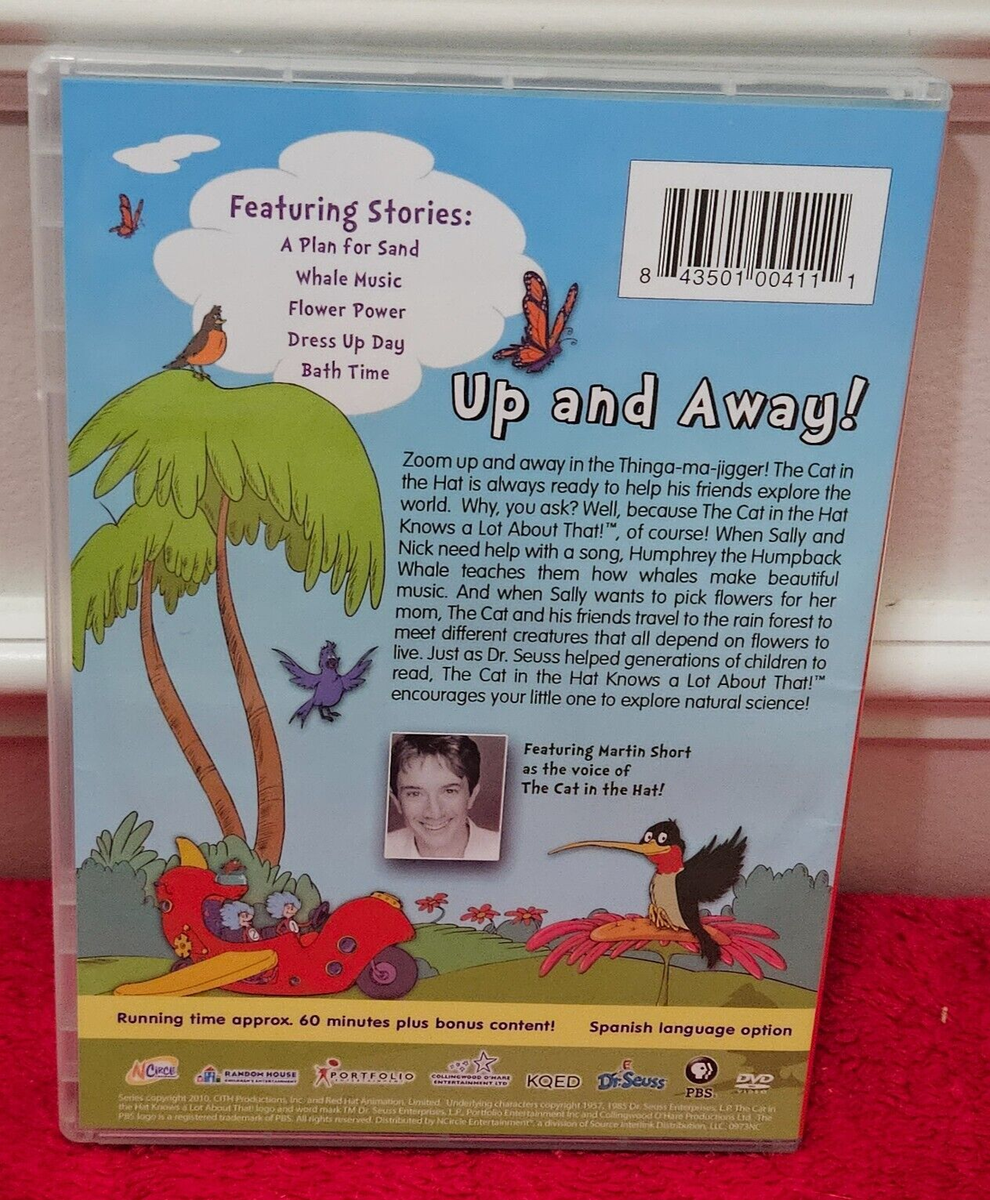 VGUC The Cat in the Hat Knows a Lot About That! Up & Away DVD