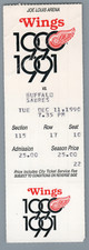 Keith Primeau 1st NHL Goal #1 Yzerman G#307-8/6pts Ticket Stub 12-11-1990 Wings