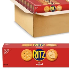 RITZ Original Crackers – Snack Smart with 12 Boxes for Lunches & Gatherings