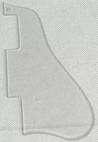 Clear Transparent 1-Ply For Fit Gibson ES-335 Short Style Guitar Pickguard