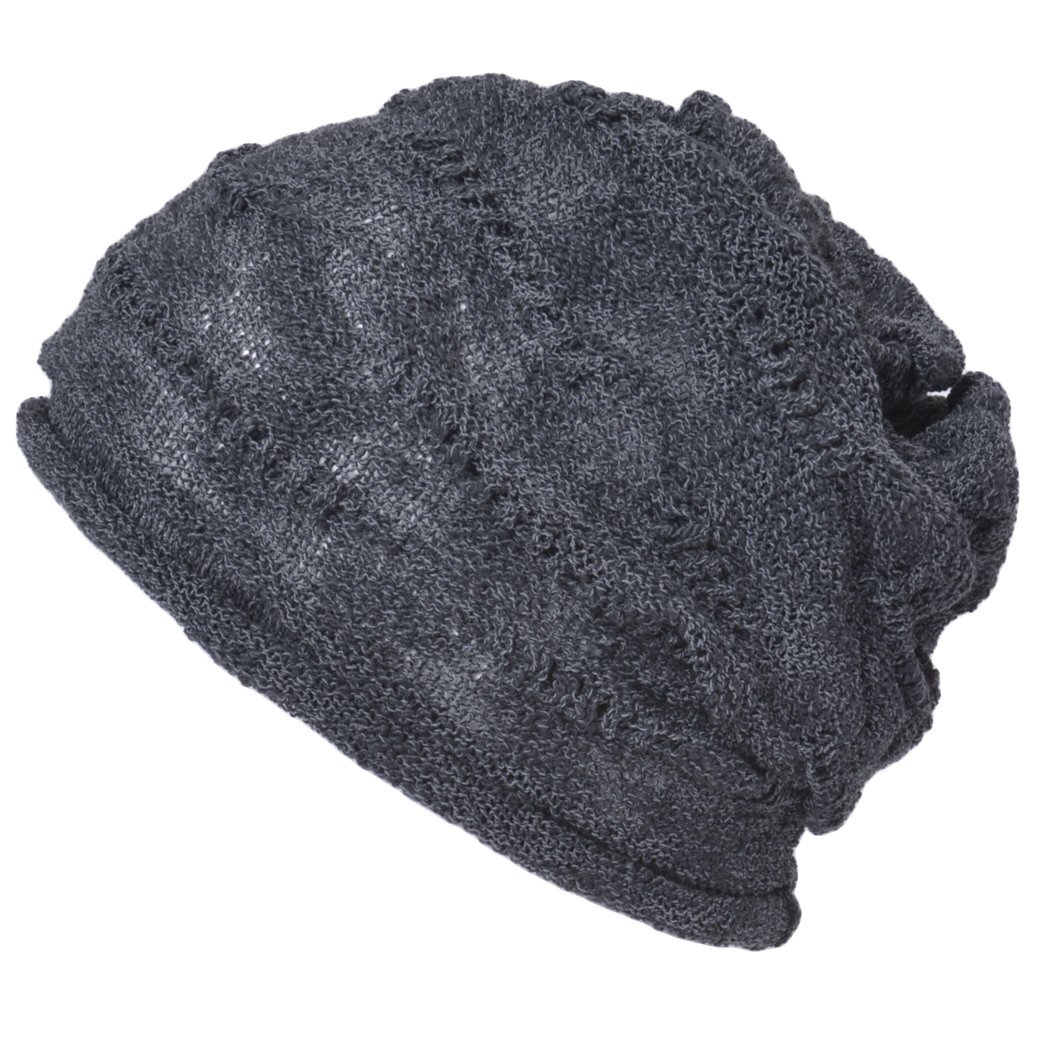 Mens Slouchy Summer Beanie Womens Light-Weight Slouch Hat Cotton