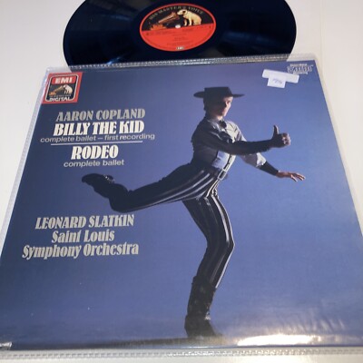 COPLAND - BILLY THE KID/ RODEO LP SLATKIN F246