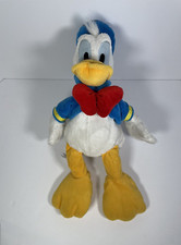 Exclusive Disney Store Original 18" Vintage Donald Duck Sailor Plush Stuffed