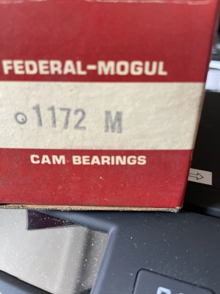 Rodamientos de levas federal mogul 1172 M. Árbol de levas ranurado May Fit Ford 58-63 352 FE Foto 2 de 3