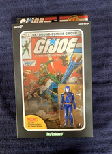 Super7 GI Joe Reaction  Cobra Commander 1st Appearance comic NEW