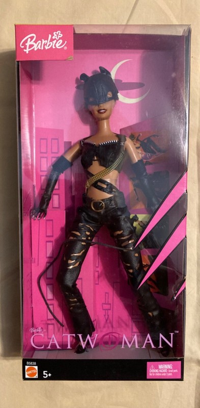 2004 Barbie CATWOMAN DC Comics NIB Vintage Actress Halle Berry