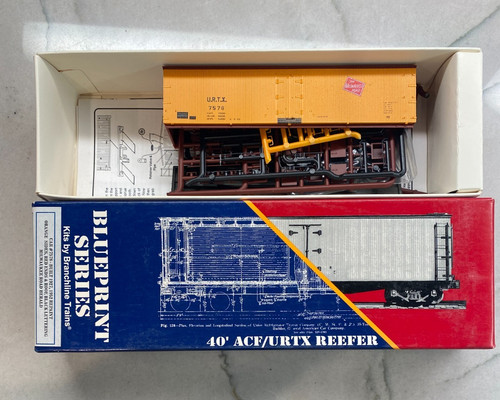 Branchline-#1213-Urtx/Milwaukee-40' Reefer-#7578-Kit-H0 Maßstab | Zustand: Neu