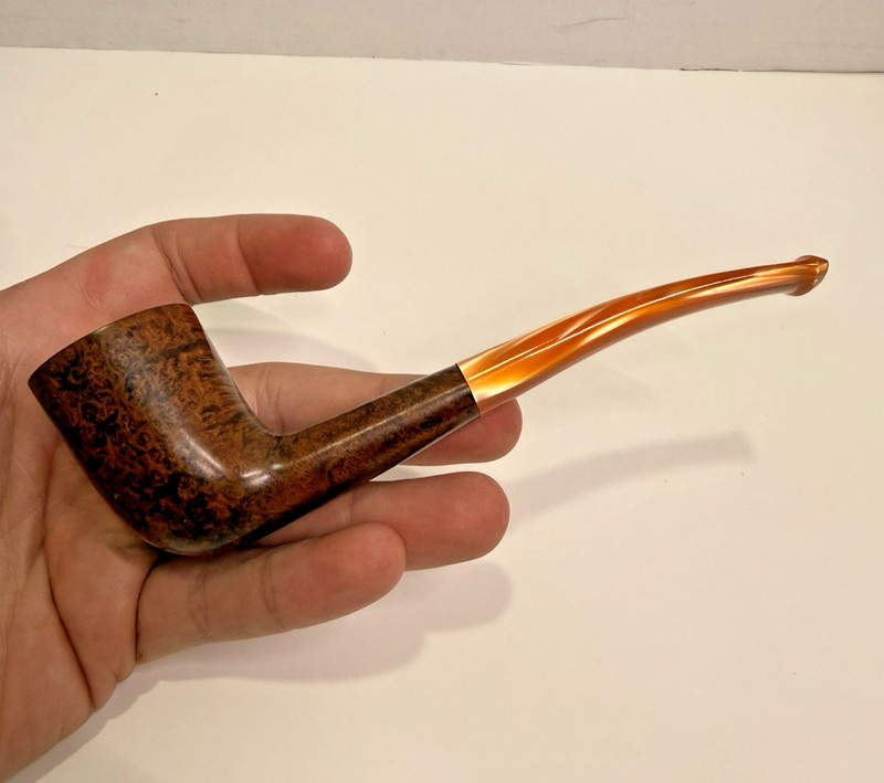 Vintage GBD Topaz 2871 Estate Smoking Pipe London England 6" Long