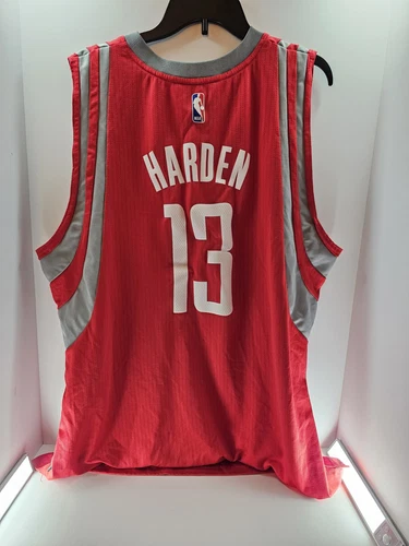 Camiseta Adidas Swingman James Harden Houston Rockets Roja Año Nuevo Chino 2XL - Imagen 6 de 8