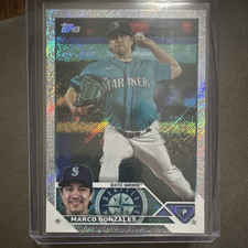 Topps 2023 Complete Set Marco Gonzales #144 Seattle Mariners Foilboard /608