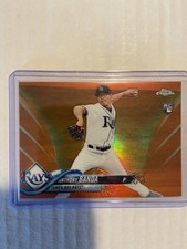 2018 Topps Chrome Anthony Banda Rc Orange Ref Rookie/25 