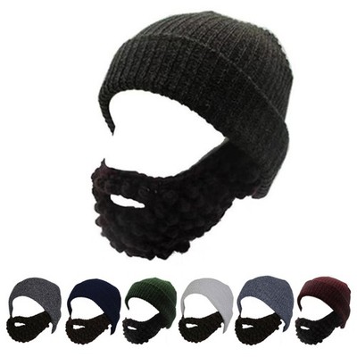 Elastic Windproof Beard Hat Balaclava Full Face Cover Hat for Adult Teen Cosplay