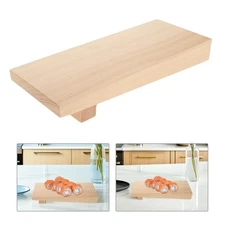 Wooden Sushi Tray Trays Japanese Kitchen Charcuterie Platter Cheese Board