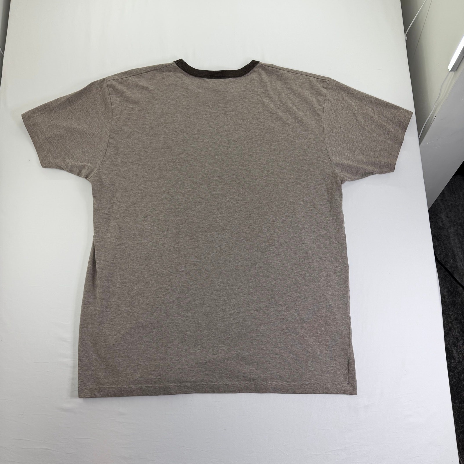 Vintage 90s Bruce Lee Men's Large Zion Sportswear Grey Ringer Martial Arts Shirt thumbnail 3