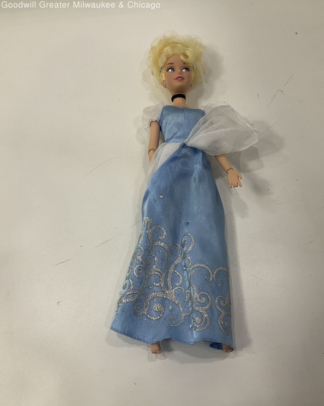 Disney Princess Cinderella Doll Blue Dress