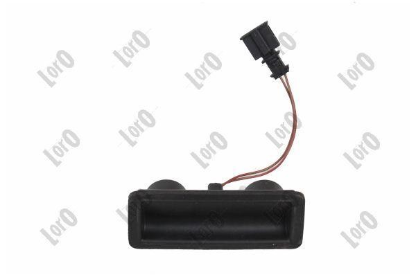 ABAKUS Tailgate Release Switch 132-048-004 for Skoda, Microswitch, 2-Pin