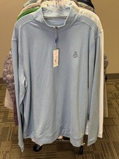 NWT MENS SOUTHERN TIDE 1/4 ZIP PULLOVER, SIZE...