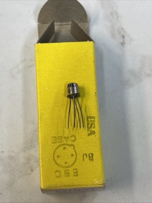 1 Ea ~ ECG160 ~ PNP Ge Transistor ~ TO-72 Case ~ RF/IF Amp, Osc/Mixer ~ NTE160