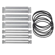 3 Sets Guitar Fret Protector, Jwodo Stainless Steel Narrow and Wide Guards