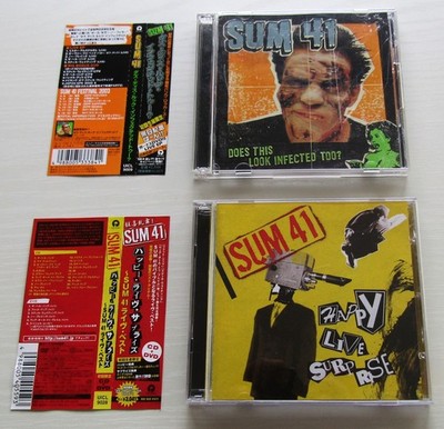 SUM 41 CD 9枚セット Sum 41 CD CHUCK Half Hour of Power UNDERCLASS HERO Best of SUM 41