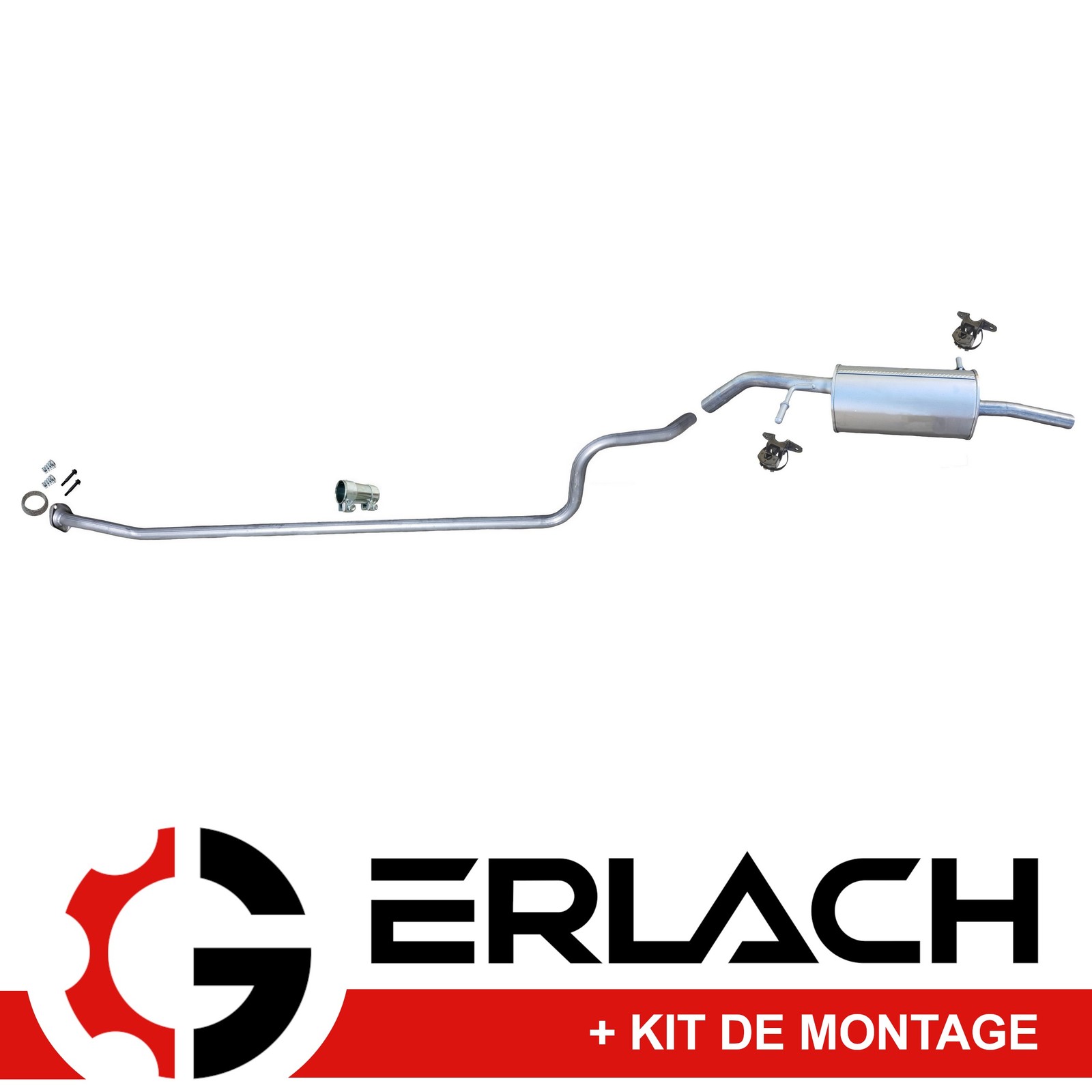 Silencieux d'échappement Citroen C3 II pour remplacement pièce usée contrôle technique
