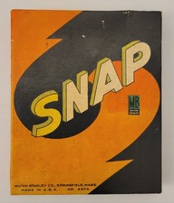 Vintage SNAP Card Game No. 4047 Milton Bradley Company, Circa 1941
