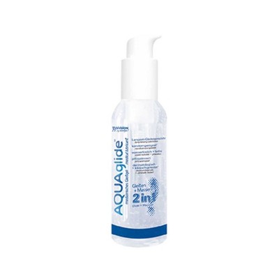 Joydivision 2  in 1 AQUAGLIDE 125ml Gleitmittel Wasserbasis geschmacksneutral