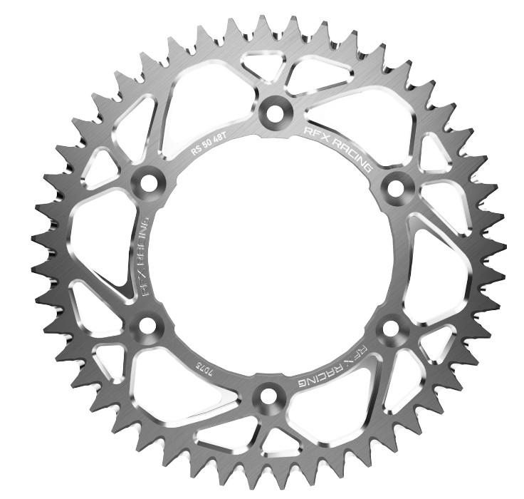 RFX Pro Series Elite Rear Sprocket KTM SX60-65 97-20 (Silver 47T)