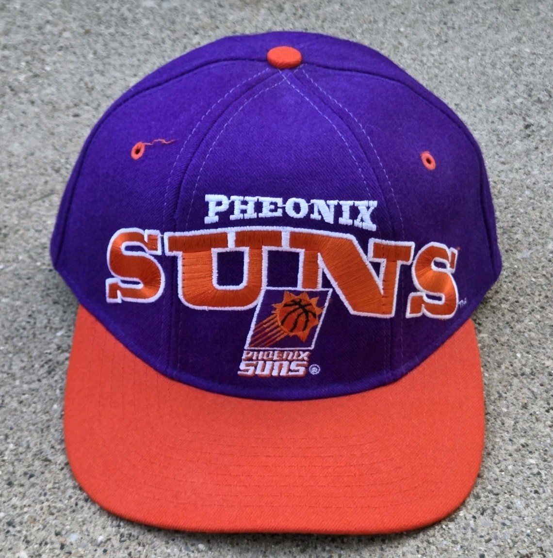 Vtg Starter NBA Phoenix Suns Tri-Power Crowd Pleaser Snapback Hat