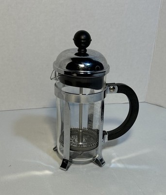 Bodum French Press Coffee Maker 12oz Glass And Stainless Steel
