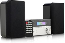 Memorex MX-MCD200 Bluetooth CD Micro System with FM Radio  10W Output, black