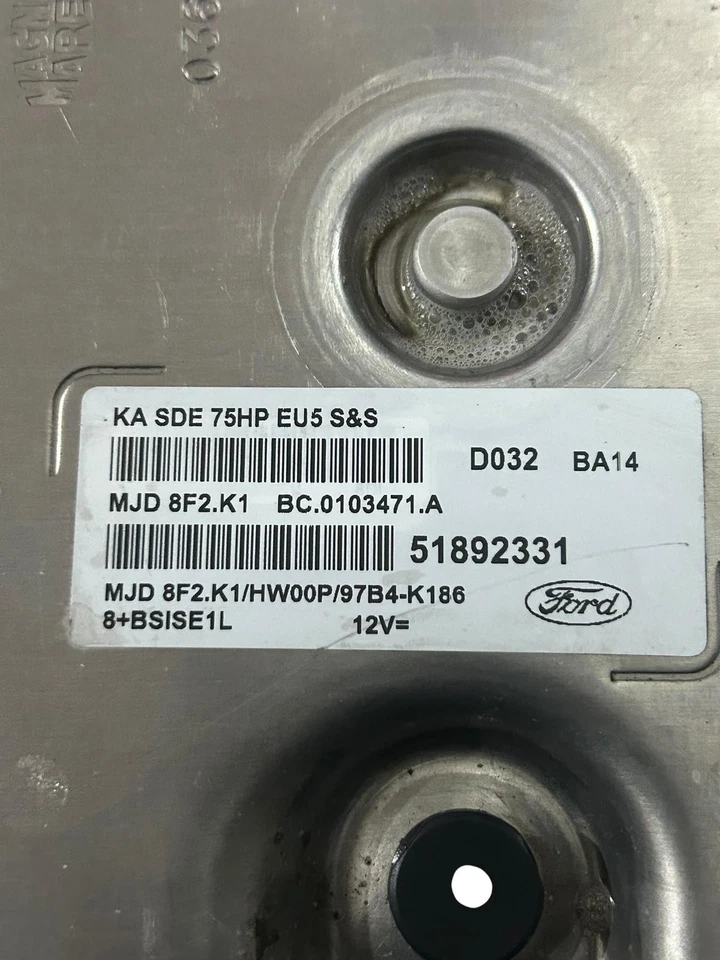 51892331 Centralina motore ford ka 1300 tdci 75 cv 2008/2016 - Immagine 4 di 4