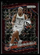 2025 Panini Prizm WNBA #10 Aari McDonald Purple Velocity Prizms #/59 (i20618)