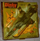 Vintage Dinky No. 731 SEPECAT Jaguar Airplane NEW in Box Diecast S.E.P.E.C.A.T.